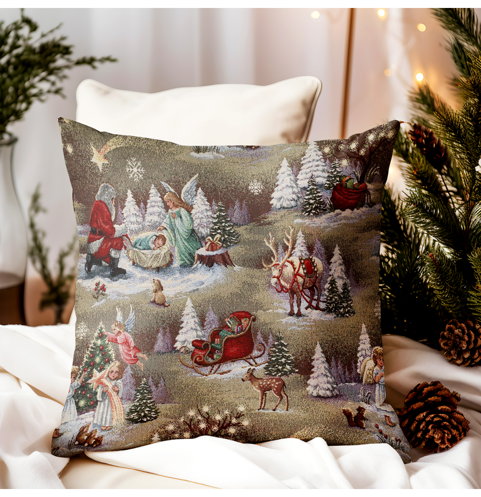 Párnahuzat gobelin Eden 1211A