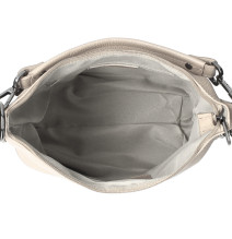 Női bőr kézitáska MI38 fehér Made in Italy