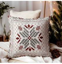 Párnahuzat gobelin Trikot Chenille IT024