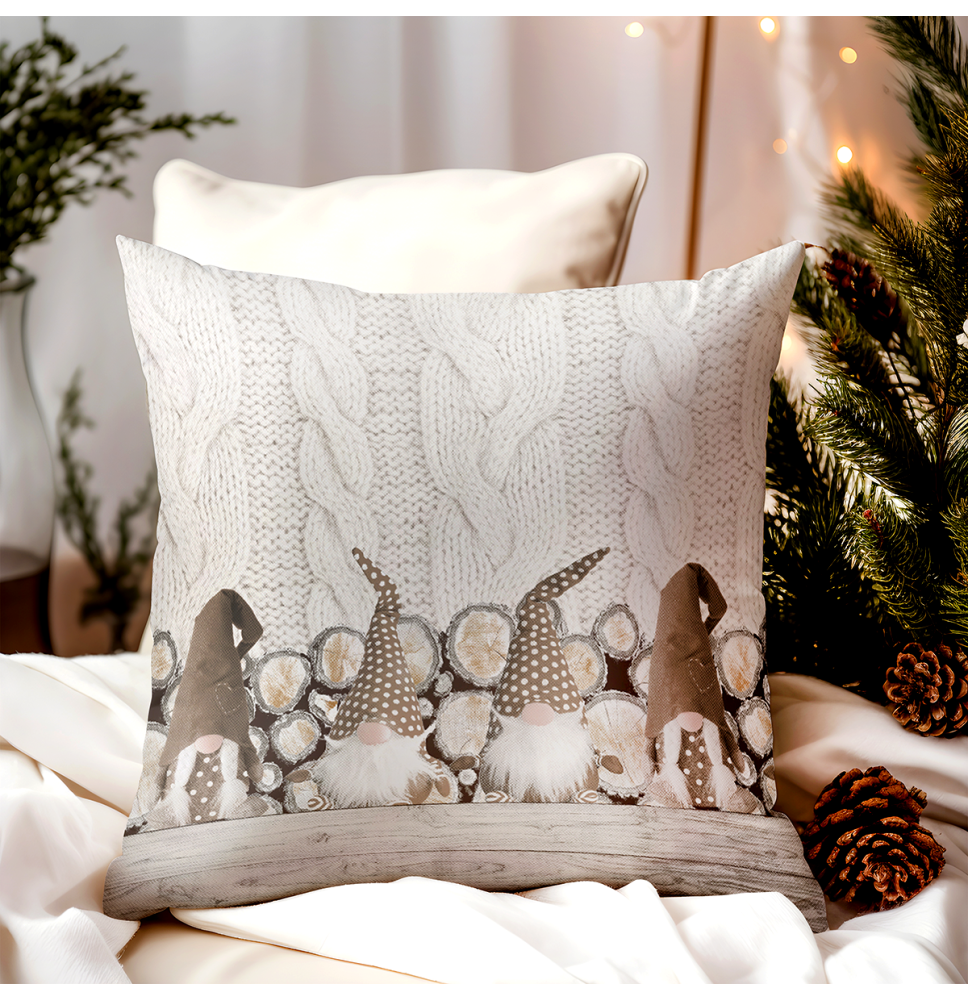 Párnahuzat Tündérek bézs MADE IN ITALY