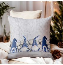 Párnahuzat Tündérek kék 40x40 cm MADE IN ITALY