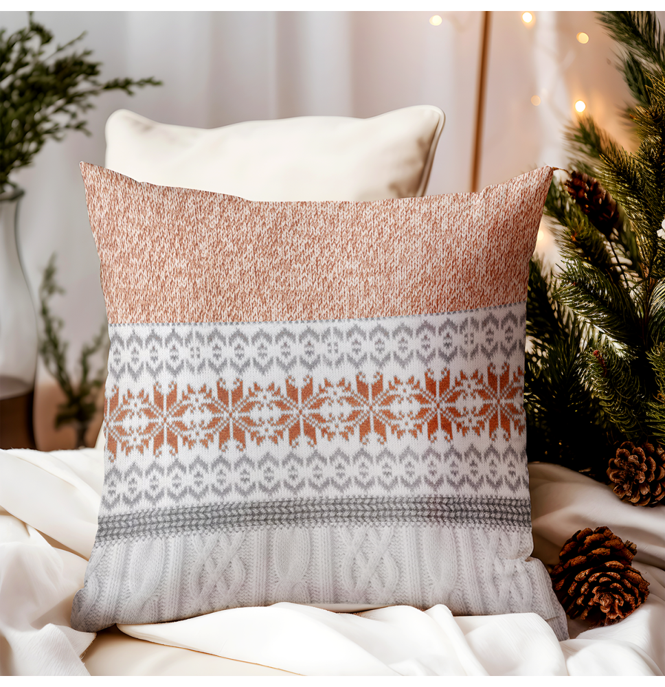 Párnahuzat Jersey narancs 40x40 cm MADE IN ITALY