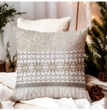 Párnahuzat Jersey bézs 40x40 cm MADE IN ITALY