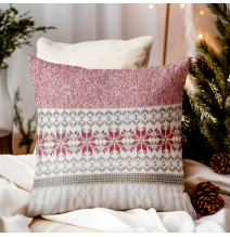 Párnahuzat Jersey piros 40x40 cm MADE IN ITALY