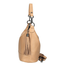 Női bőr kézitáska MI38 cognac Made in Italy