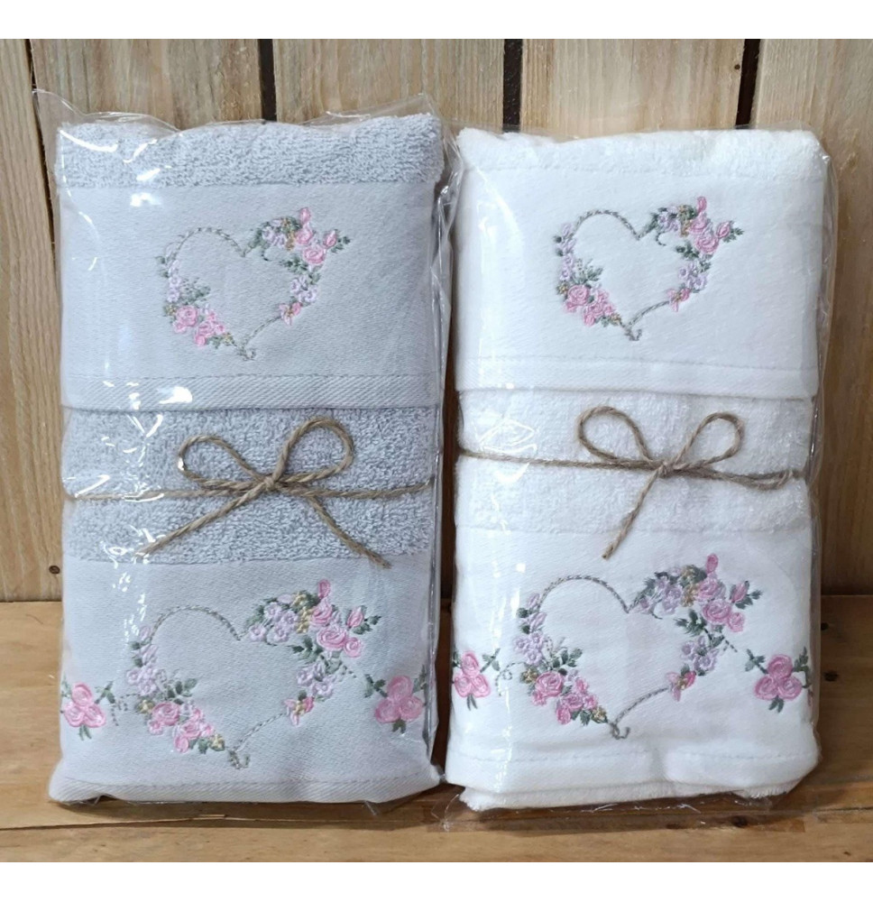 Ajándék készlet 2 frottír törölközőből MIGDU15 40x60 cm + 50x100 cm