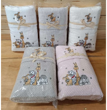 Ajándék készlet 2 frottír törölközőből MIGDU11 40x60 cm + 50x100 cm