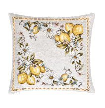 Párnahuzat gobelin Citrom Chenille IT117