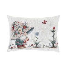 Párnahuzat gobelin Tavaszi manó Chenille IT118