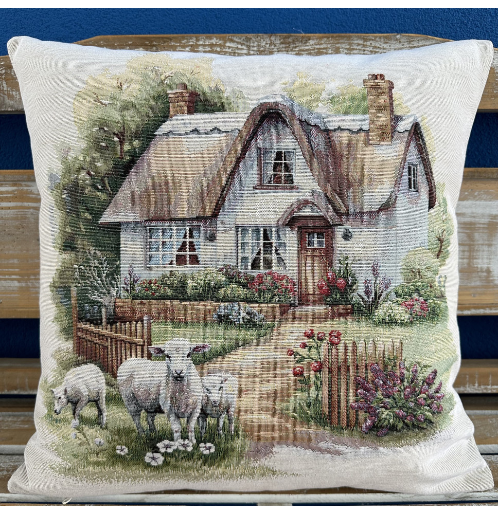 Párnahuzat gobelin 42x42 cm Eden 1343 A NA