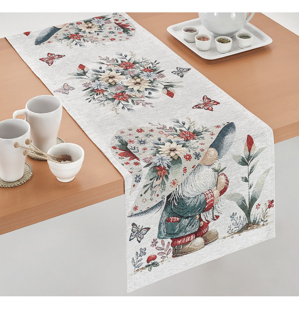 Gobelin terítő Tavaszi manó Chenille IT118