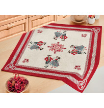 Gobelin asztalterítő 90x90 cm Chenille IT119