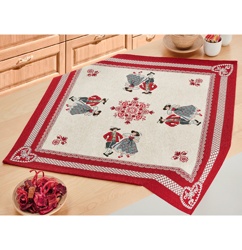 Gobelin asztalterítő 90x90 cm Chenille IT119