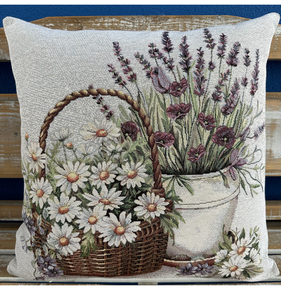 Párnahuzat gobelin 42x42 cm Eden 1363 V2