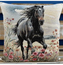 Párnahuzat gobelin 42x42 cm Eden 6226