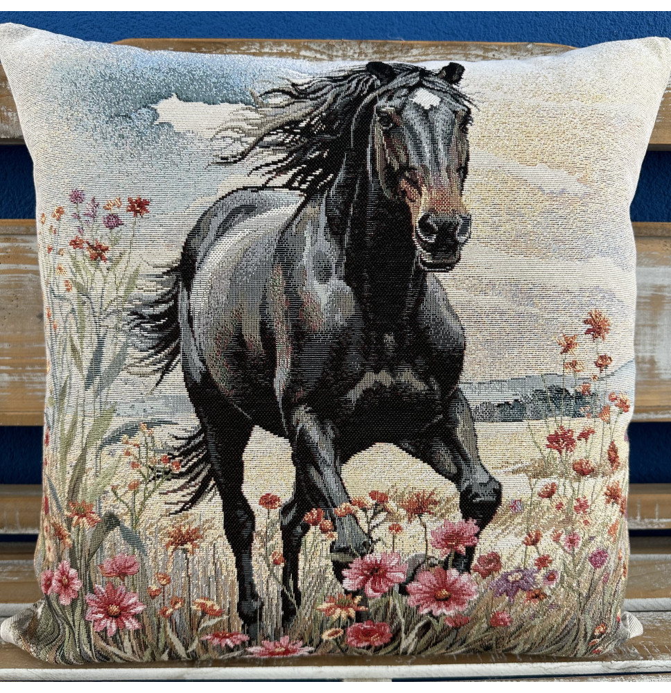 Párnahuzat gobelin 42x42 cm Eden 6226