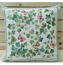 Párnahuzat gobelin Borostyán 42x42 cm