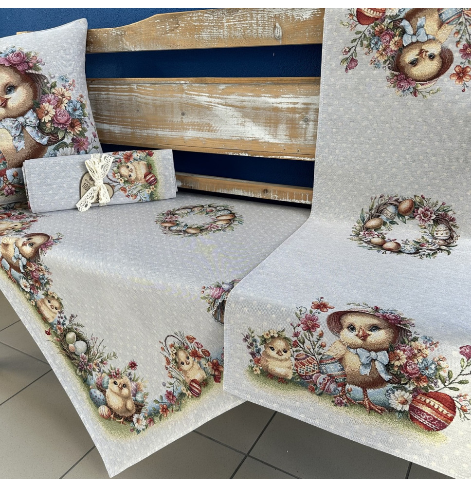 Húsvéti Gobelin terítő Eden 1344 VE másolata