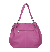 Női bőr kézitáska 842 fukszia Made in Italy