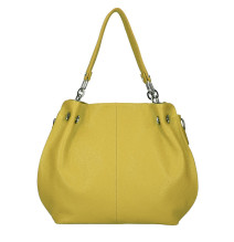 Női bőr kézitáska 842 okker Made in Italy