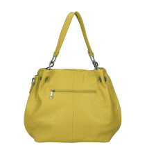 Női bőr kézitáska 842 okker Made in Italy