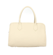 Női bőr kézitáska 306 bézs Made in Italy