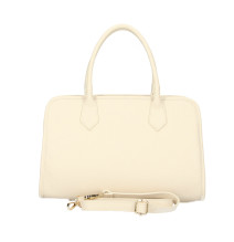 Női bőr kézitáska 306 bézs Made in Italy