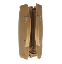 Női bőr kézitáska 306 konyak Made in Italy