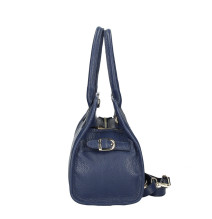 Női bőr kézitáska 306 jeans Made in Italy