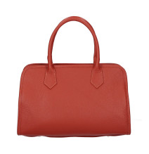 Női bőr kézitáska 306 piros Made in Italy