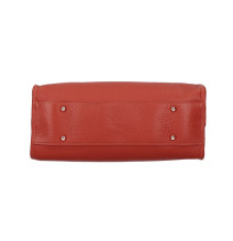 Női bőr kézitáska 306 piros Made in Italy
