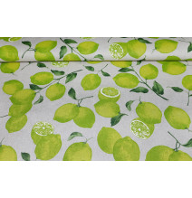 citrom díszítő szövet