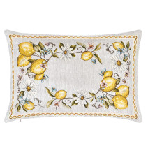Párnahuzat gobelin Citrom Chenille IT117