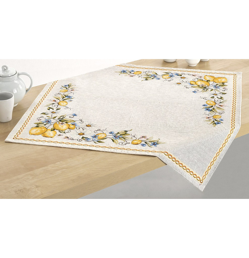 Gobelin asztalterítő Citrom Chenille IT117