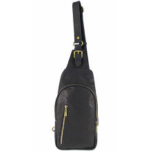 Férfi bőr válltáska 990 fekete