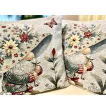 Párnahuzat gobelin Tavaszi manó Chenille IT118