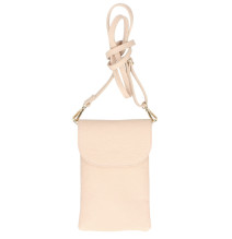 Bőr telefontok 297 rózsaszín Made in Italy