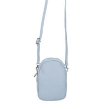 Bőr telefontok 273 világoskék Made in Italy