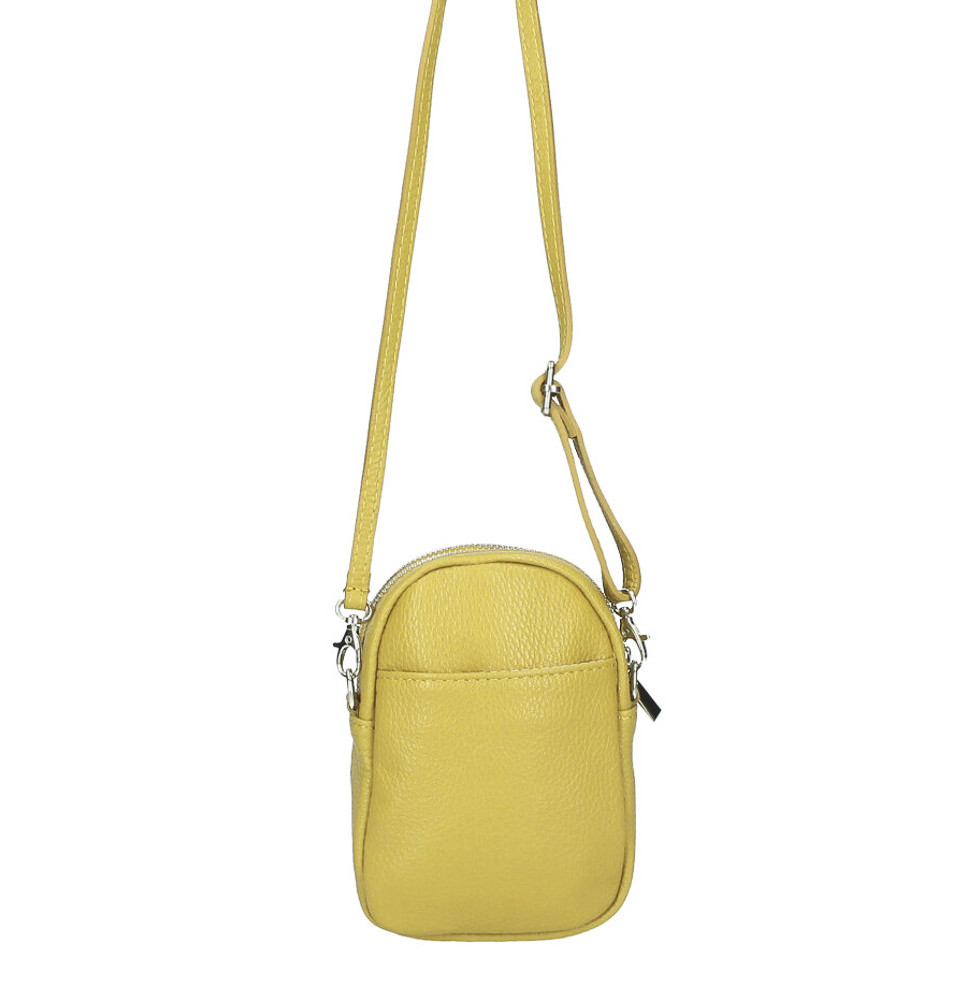 Bőr telefontok 273 oker Made in Italy