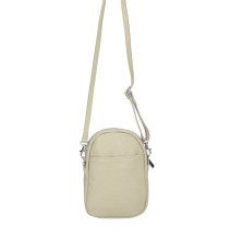 Bőr telefontok 273 szürkésbarna Made in Italy