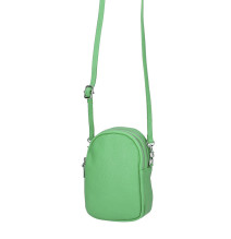 Bőr telefontok 273 zöld Made in Italy