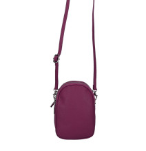 Bőr telefontok 273 Burgundia Made in Italy