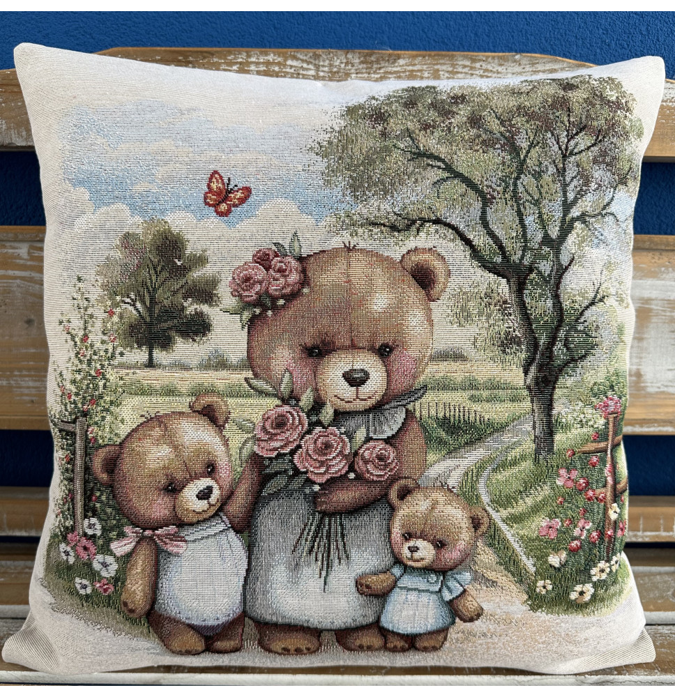 Párnahuzat gobelin 42x42 cm Eden 1353 B