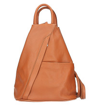 Bőr konyakos hátizsák, Olaszországban készült