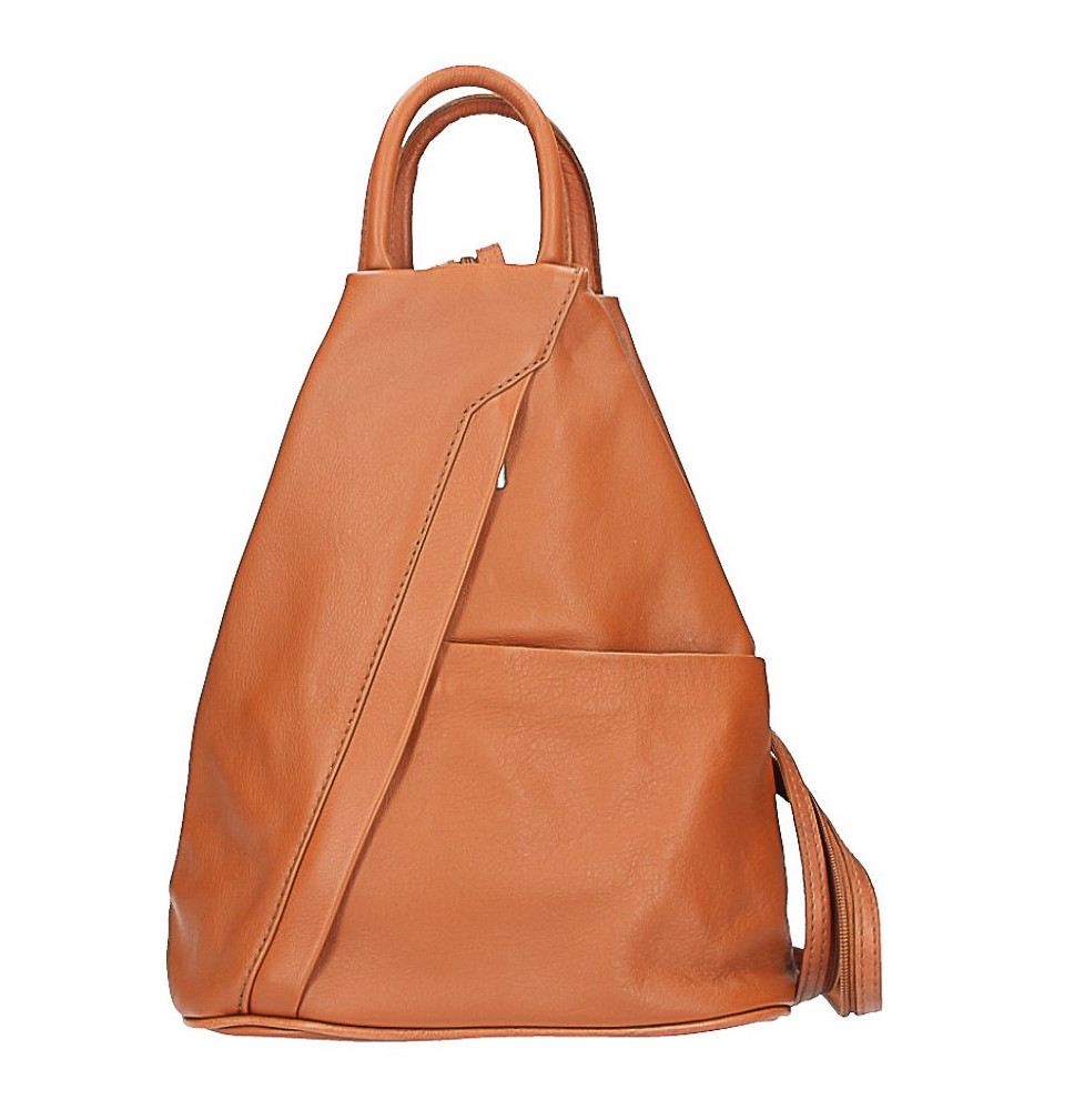 Bőr konyakos hátizsák, Olaszországban készült