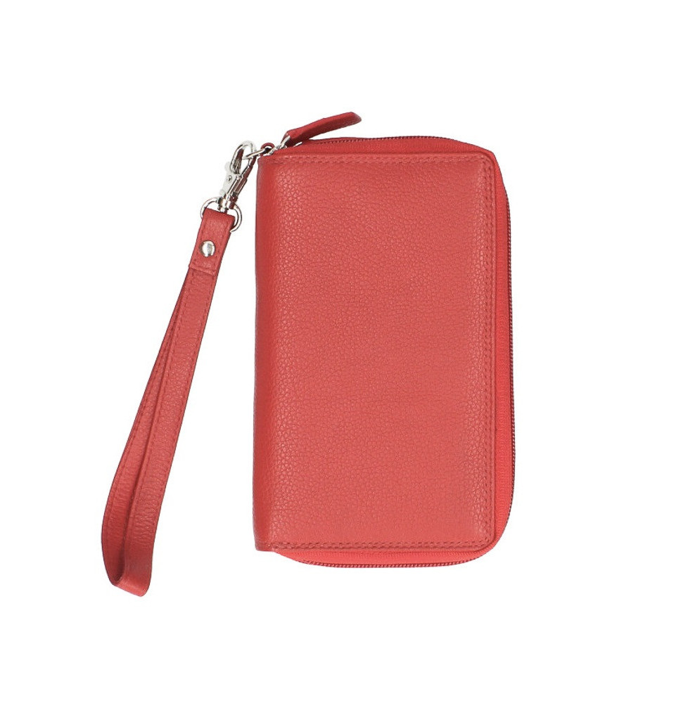 Bőr pénztárca 290 piros