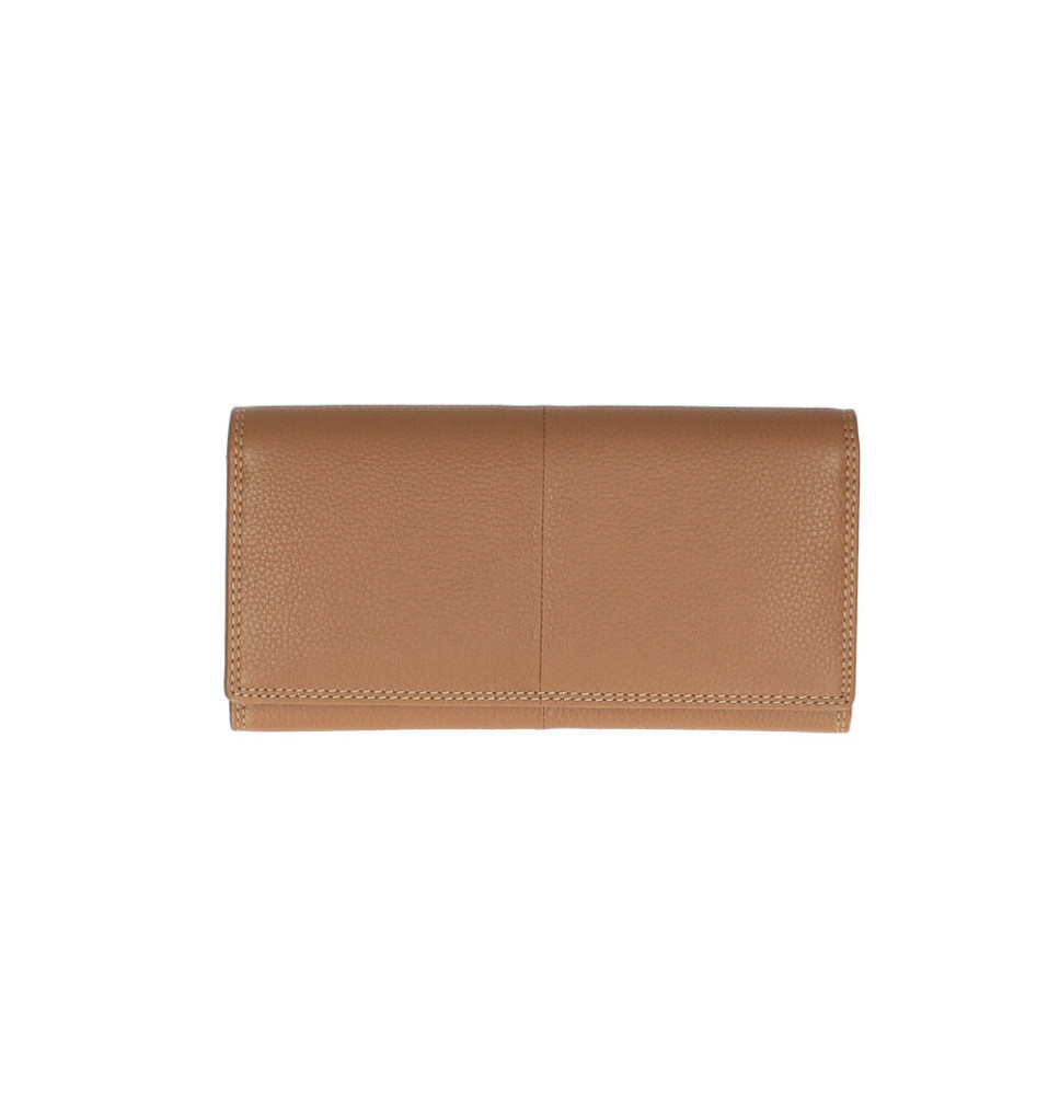 Bőr pénztárca 301 konyak