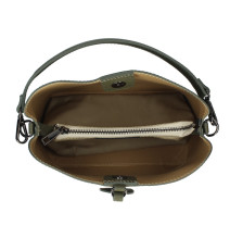 Bőr kézitáska 307 konyak Made in Italy