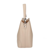 Bőr kézitáska 307 púderrózsaszín Made in Italy