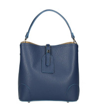 Bőr kézitáska 307 jeans Made in Italy